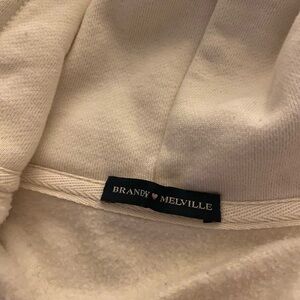 Brandy Melville Off-White Sweatshirt